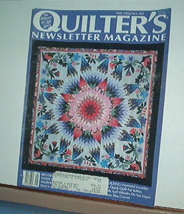 Magazine - Quilter's Newsletter - Quilting, Sewing, Patterns No. 242 May 1992