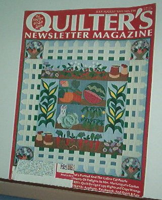 Magazine - Quilter's Newsletter - Quilting, Sewing, Patterns No.234 July/Aug 234