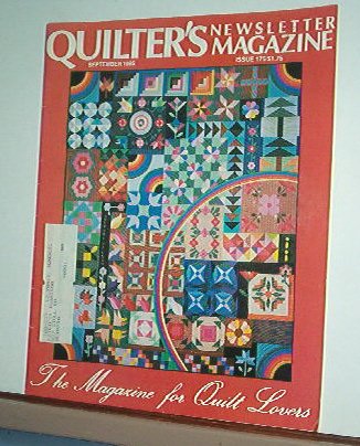 Magazine - Quilter's Newsletter - Quilting, Sewing, Patterns No 175 September 1985