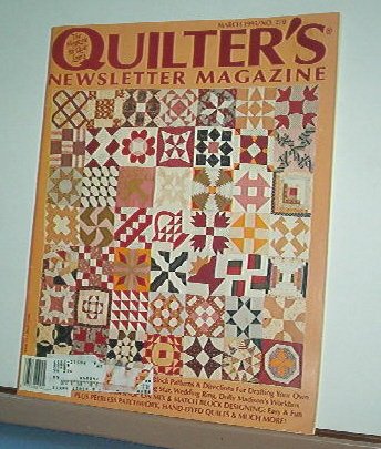 Magazine - Quilter's Newsletter - Quilting, Sewing, Patterns No.270 March 1995