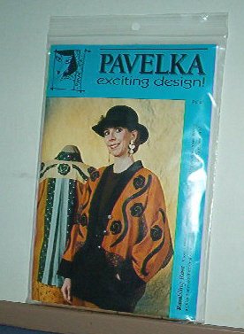 Sewing Pattern Pavelka Designs PV 41 Rambling Rose Swing Jacket 32 - 60" bust
