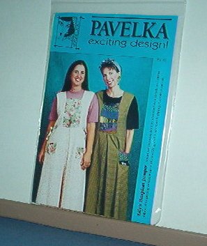 Sewing Pattern Pavelka Designs PV 42 Boxpleat Jumper 30 - 60" bust