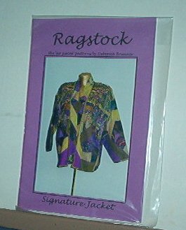 Sewing Pattern Ragstock Signature Jacket Sm Med Lg by Deborah Brunner