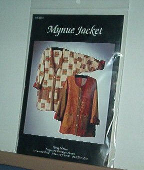 Sewing Pattern Mynue Jacket by Nancy Mirman, Sizes Xsm - XXL