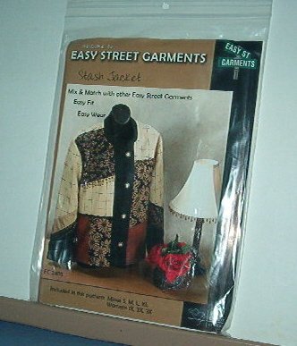 Sewing Pattern Easy Street Garments Stash Jacket Sml - 3X