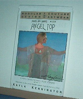 Sewing Pattern Modular Design 1226, ANGEL TOO machine embroidery 30-45" bust