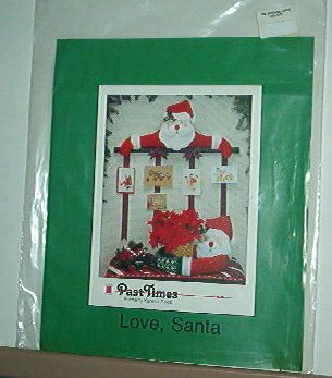 Sewing Pattern Christmas Love Santa..face & arms