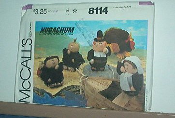 Sewing Pattern, McCall's Vintage 8114 Hugachum Thanksgivinig 16-20" tall
