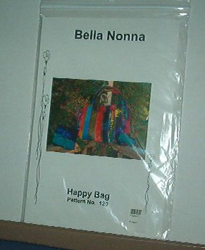 Sewing Pattern Happy Bag 18X14.5X6, 6.5X7.5 and 3X5.5" Uses scraps