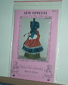 Sewing Pattern Sew Special Broom Cover Goose Girl
