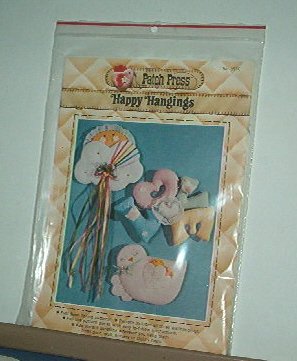 Sewing Pattern Patch Press Happy Hangings 3 sweet wall hangings