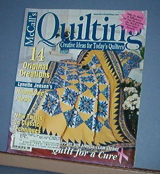 Magazine - McCall's Quilting June 2002 14 original patterns and classic techniques