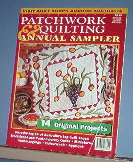 Magazine - Australian Patchwork & Quilting Annual Sampler 1995 Paterns for Quilting
