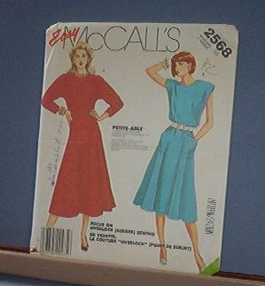 Sewing Pattern McCall's Handsome Dress Size 16 Very Good Looking