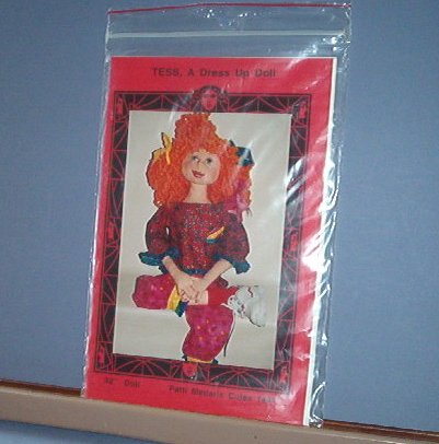 Sewing Pattern TESS Dress Up Doll by Patti Culea 32"