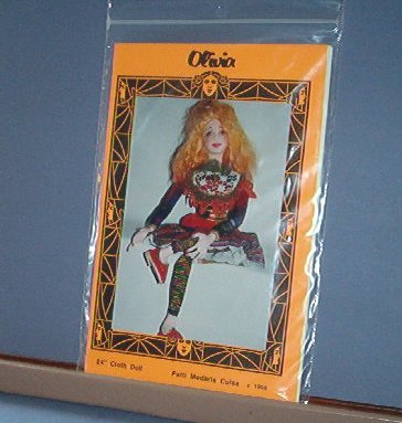 Sewing Pattern OLIVIA by Patti Culea 24" Doll