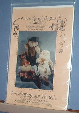 Sewing Pattern Christmas Santa Through the Year (Winter - Nov, Dec,Jan) Sweet