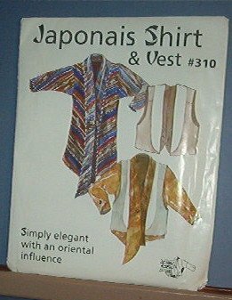 Sewing Pattern: Japonais Shirt & Vest by Design & Sew #310 Size 4 through 22