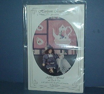 Sewing Pattern Heirloom Beginnings Aletha's friend plux 34X25" wall hanging