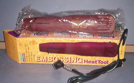 Embossing Heat Tool - Rubber Stamping - Temp 650", 360 watts, 3 amps, 120V AC Volts. New