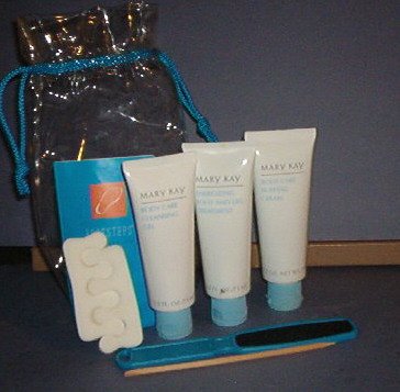 New Footsteps Peticure - Mary Kay Buffing,Cleansing Gel, Energizing Treatment Great