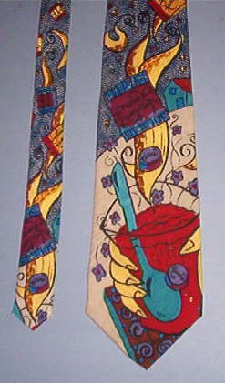 Neck Tie - Necktie - The Beatles Instant Karma 2/6/70 - Like New 4" across