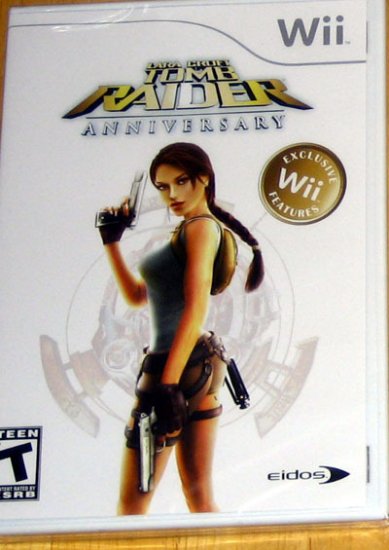 Lara Croft Tomb Raider Annuversary for Nintendo Wii NEW