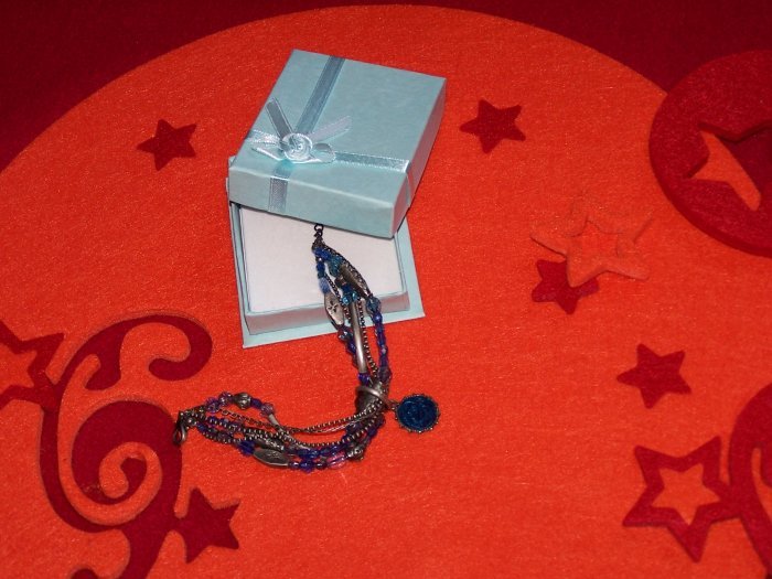 Blue bracelet