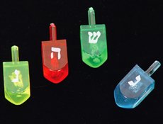 Plastic Dreidels