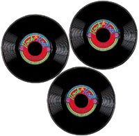 Rock & Roll Record Decoration