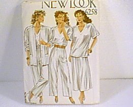6 in 1 Tops Skirt Pants New Look Sewing Pattern 6258 Sz 8 - 18 Uncut