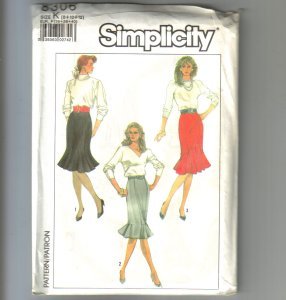 Misses Skirts 3 Versions Simplicity Sewing Pattern 8306 Sz 8 10 12 Uncut