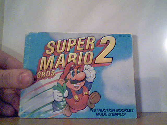 Super Mario Bros. 2 Instruction Manual