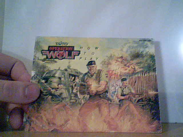 Operation Wolf: Take No Prisoners - Instruction Manual
