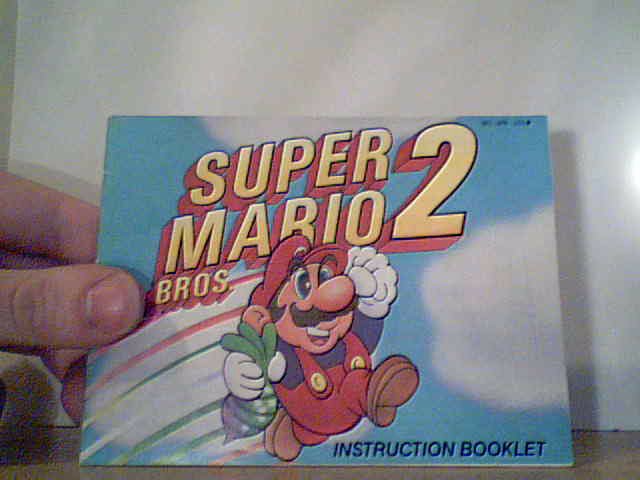 Super Mario Bros. 2 Instruction Manual