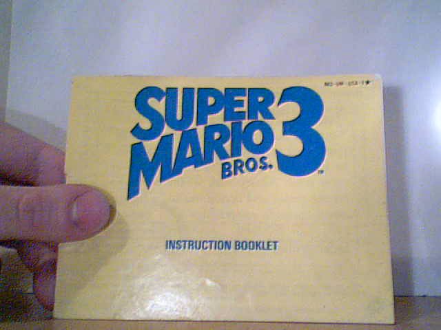 Super Mario Bros. 3 - Instruction Manual