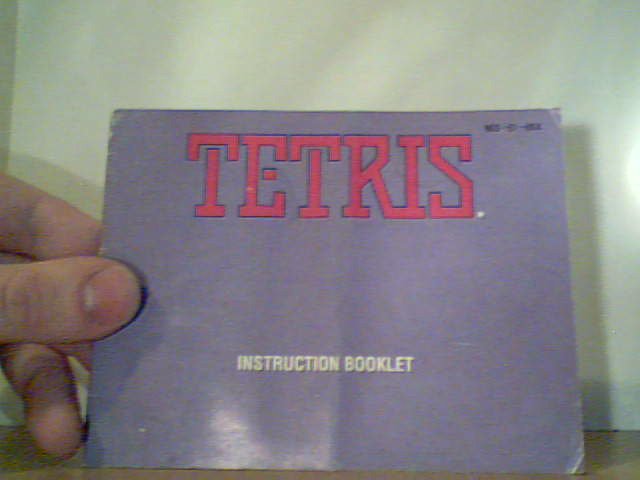 Tetris - Instruction Manual