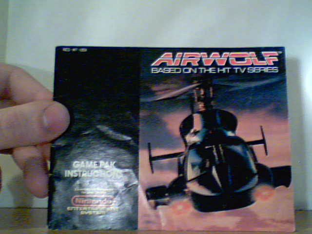 Airwolf - Instruction Manual