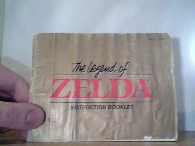 The Legend of Zelda - Instruction Manual