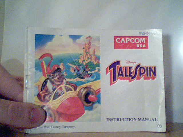 Tale Spin - Instruction Manual