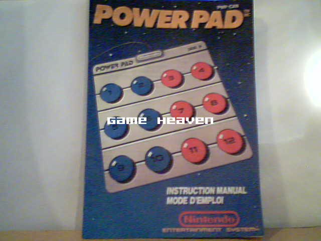Power Pad Instruction Manual
