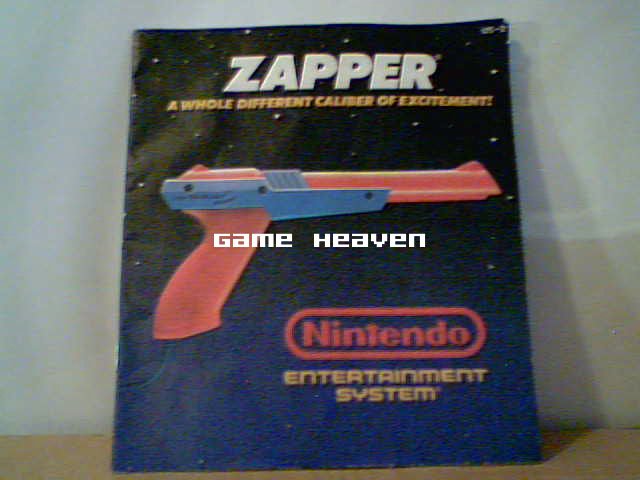 NES Zapper Manual (Orange)