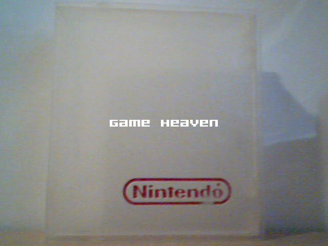 Nintendo Brand Clear Plastic Game Case