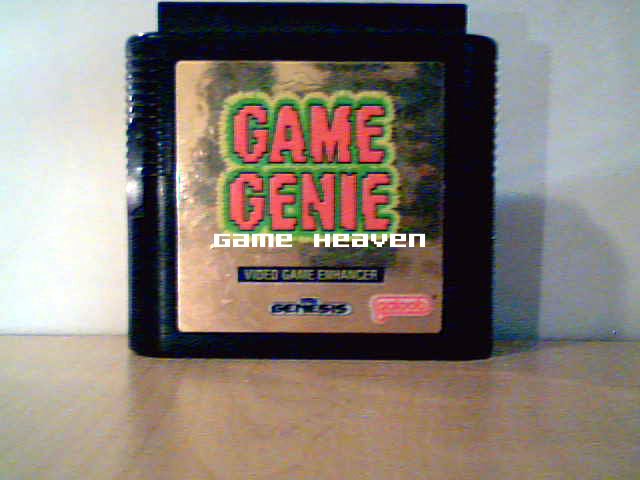 Sega Genesis Game Genie