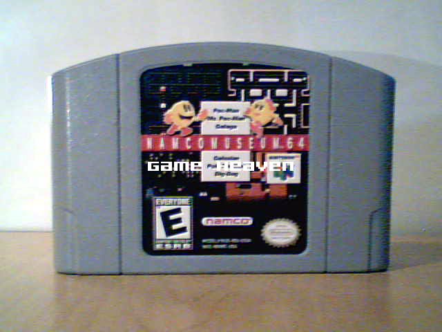 Namco Museum 64 (Pac-Man, Ms. Pac-Man, Galaga, Galazian, Pole Position, Dig Dug)