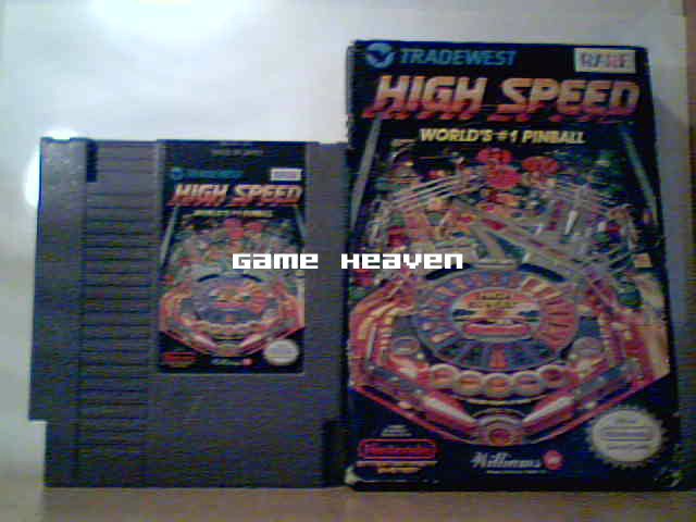High Speed: Worlds #1 Pinball - NES - Boxed