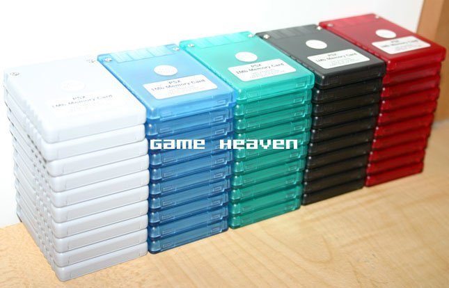 PlayStation 1 Memory Cards x 5 - New