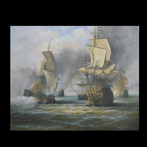 BOAT-SEA 005 OIL PAINTING ON CANVAS 20"X24"