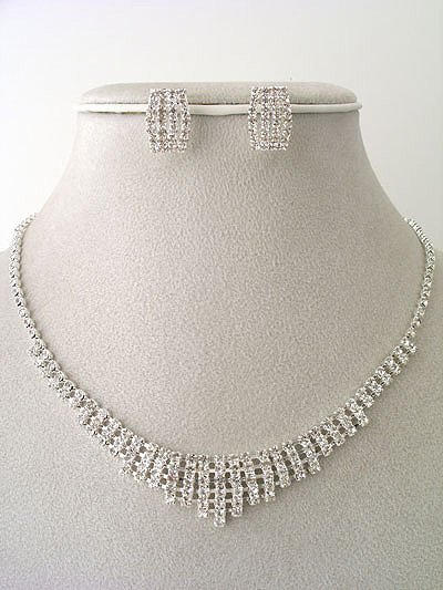 Evening/Prom Necklace/Earring Set Reg $44.99