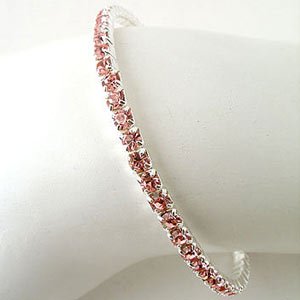 Simple and Elegant Rhinestone Cuff
